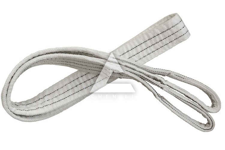 白色扁平吊装带