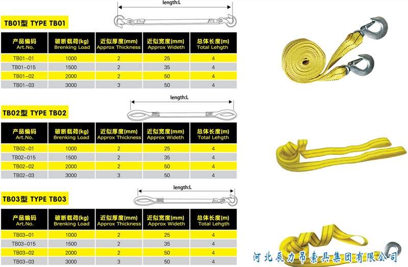 轿车牵引带规格型号